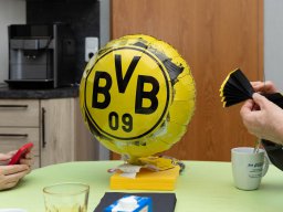 Bogen machen für Geiers 60. Geburtstag