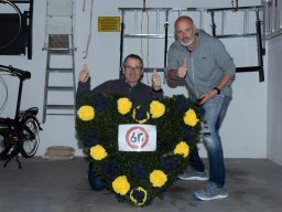 Bogen machen für Geiers 60. Geburtstag